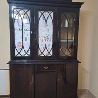 Vetrina antica del 900 stile inglese 