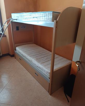 Letto a castello 3 posti