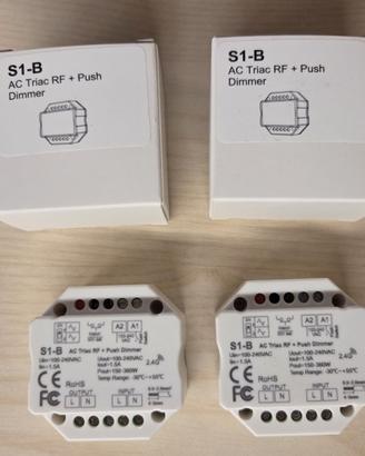 Triac S1-B 2.4G AC Dimmer 110-220V RF Telecomando
