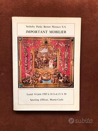 Antiquariato - Sotheby's - Monte Carlo 1982