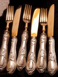 posate in argento placato 