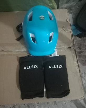 casco ideale per bici, monopattino, pattini ecc.