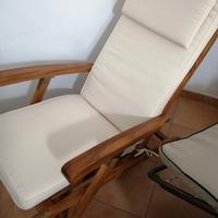 sedia a sdraio per piscina e giardino