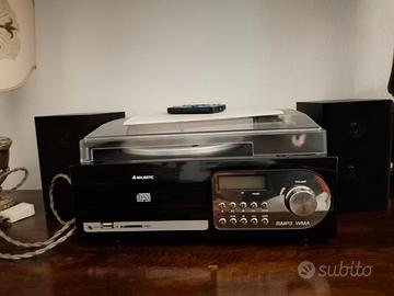 GIRADISCHI MAJESTIC TT 38R CD TP USB BK