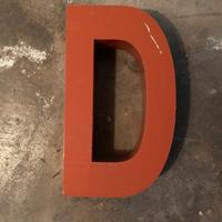 Lettere insegna metallo vintage industrial