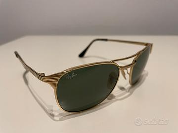 Occhiali da sole Ray-ban Signet color oro