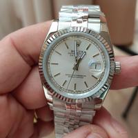 orologio automatico Dial silver