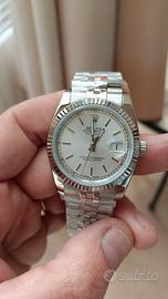 orologio automatico Dial silver