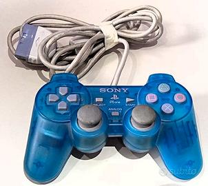 PS2 controller originale Sony SCPH 110 Blu