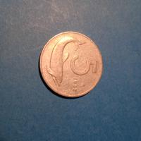 5 lire del 1952, rara.