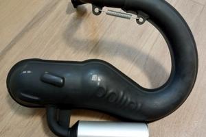 Marmitta Vespa Polini "banana" Mod. 200.2025/S