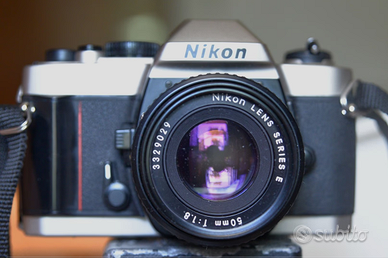 Nikon FM 10 e obbiettivi