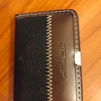 Rubrica Indirizzi Tascabile Vintage in Vera Pelle 