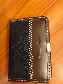 Rubrica Indirizzi Tascabile Vintage in Vera Pelle 