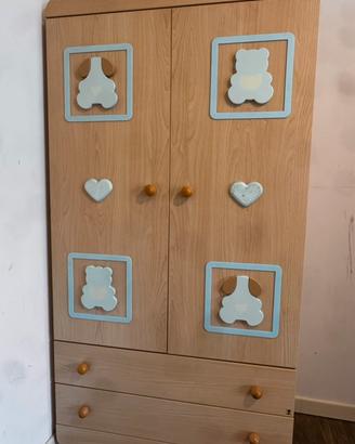 Armadio cameretta bambino Foppapedretti