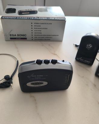 Lettore cassette vintage Vega Sonic KT 90X  
