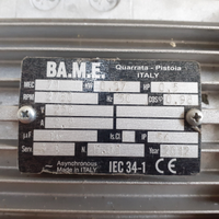 Motore monofase Mec 71 2P 0,37kw 0,5Hp B3