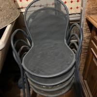 Sedie ferro verniciato