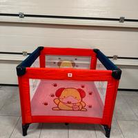 Box per neonato rosso