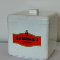 Whisky Öl Bushmills porta ghiaccio vintage 