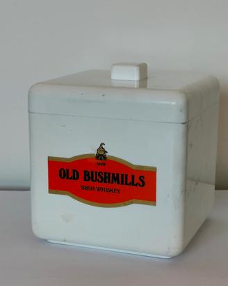 Whisky Öl Bushmills porta ghiaccio vintage 