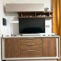 Madia con pensile e mensola Deghi