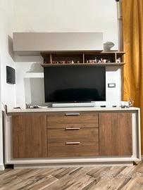 Madia con pensile e mensola Deghi