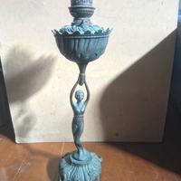 vecchia lampada ad olio