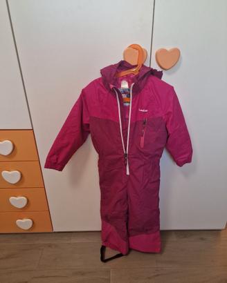 Tuta sci bambina 3 anni