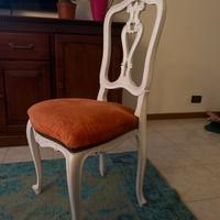 Tavolo shabby + 6 sedie