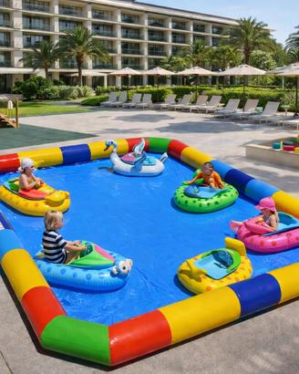 Piscina con Barchette x Bambini per Camping, Hotel