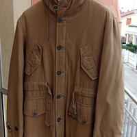 Maestrami cappotto giaccone parka lungo da uomo