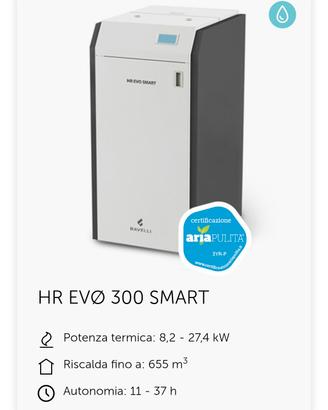 CALDAIA A PELLET RAVELLI HR EVO 300 SMART (HYDRO)