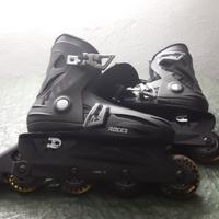 Pattini in linea ROCES misura 32/36