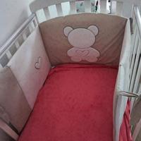 Culla bambini azzurra design