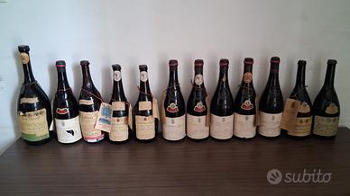 Vini Bersano anni '60, 12 bottiglie.