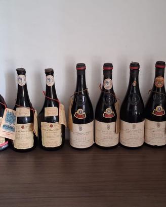 Vini Bersano anni '60, 12 bottiglie.