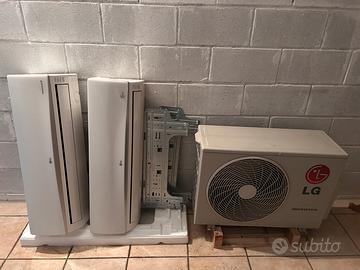 Climatizzatore dual split LG 12000+9000 btu