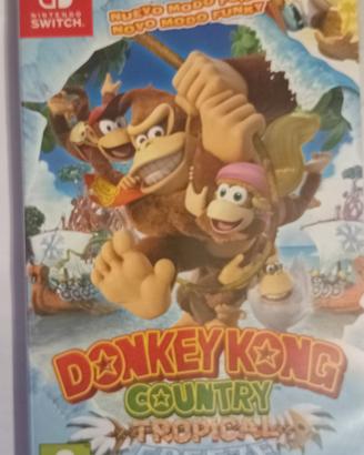 Donkey kong country tropical  nintendo  switch 