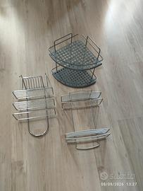 set portaoggetti bagno/doccia/cucina