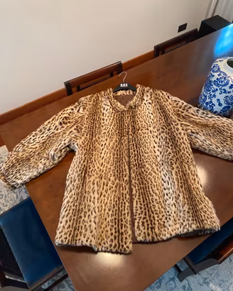 Pelliccia originale in ocelot