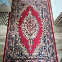 Tappeto in lana pettinata - Stile orientale rosso