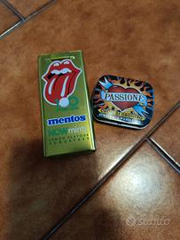 Set 2 scatoline di latta 