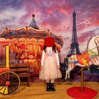 Scenario Carnevale Parigi al Tramonto D'Aponte 