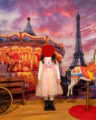 Scenario Carnevale Parigi al Tramonto D'Aponte 