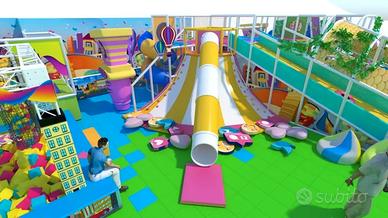 Gioco Multiattività, Vulcano con Scivolo