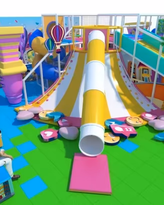 Gioco Multiattività, Vulcano con Scivolo