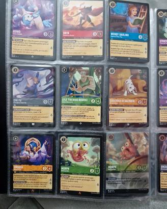 lotto Lorcana carte collezionabili