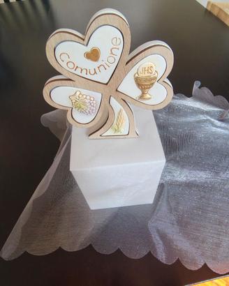 Trifoglio decorativo Comunione trinità chiesa gesù