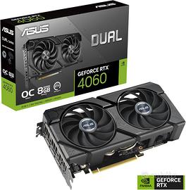 Scheda video ASUS GeForce RTX 4060 DUAL EVO 8G OC